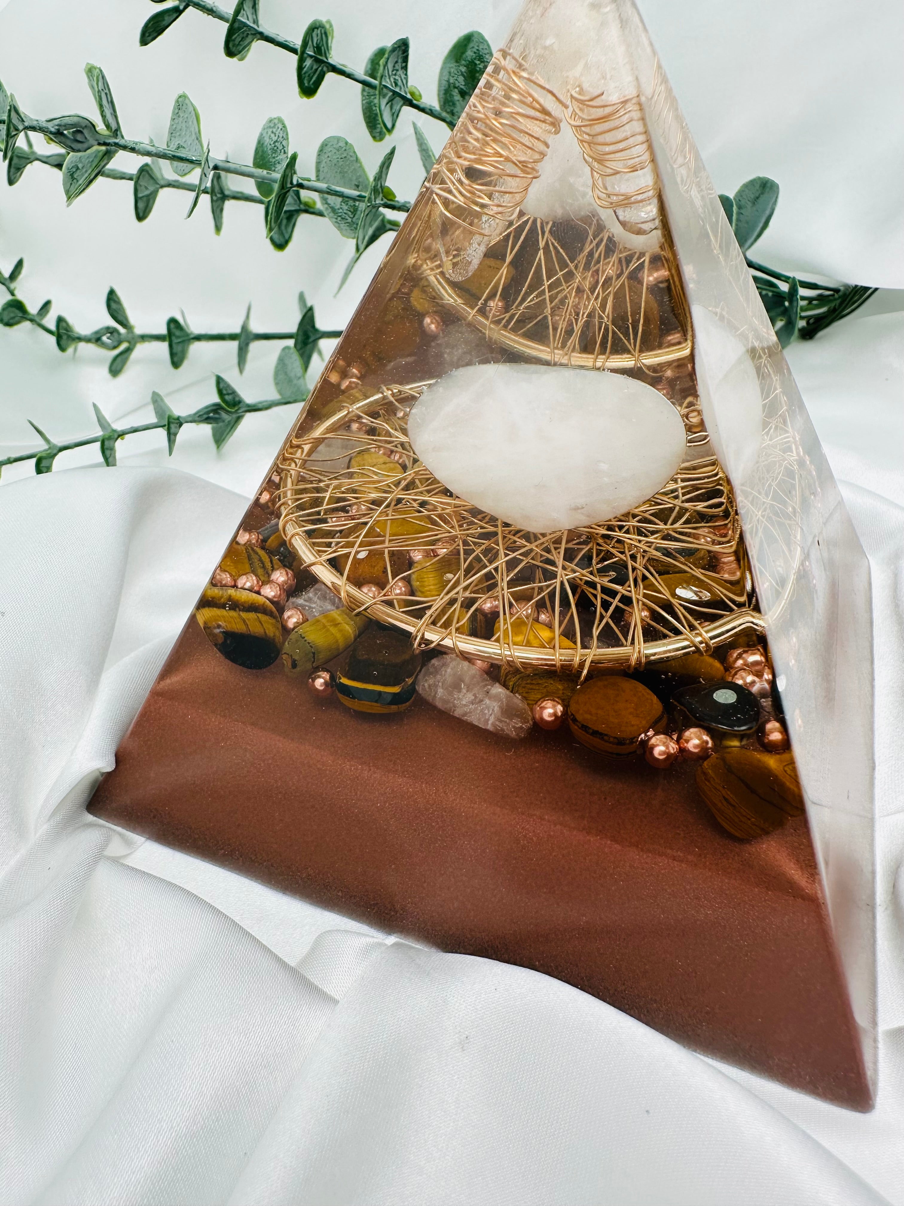 Woven Heart Intention Pyramid