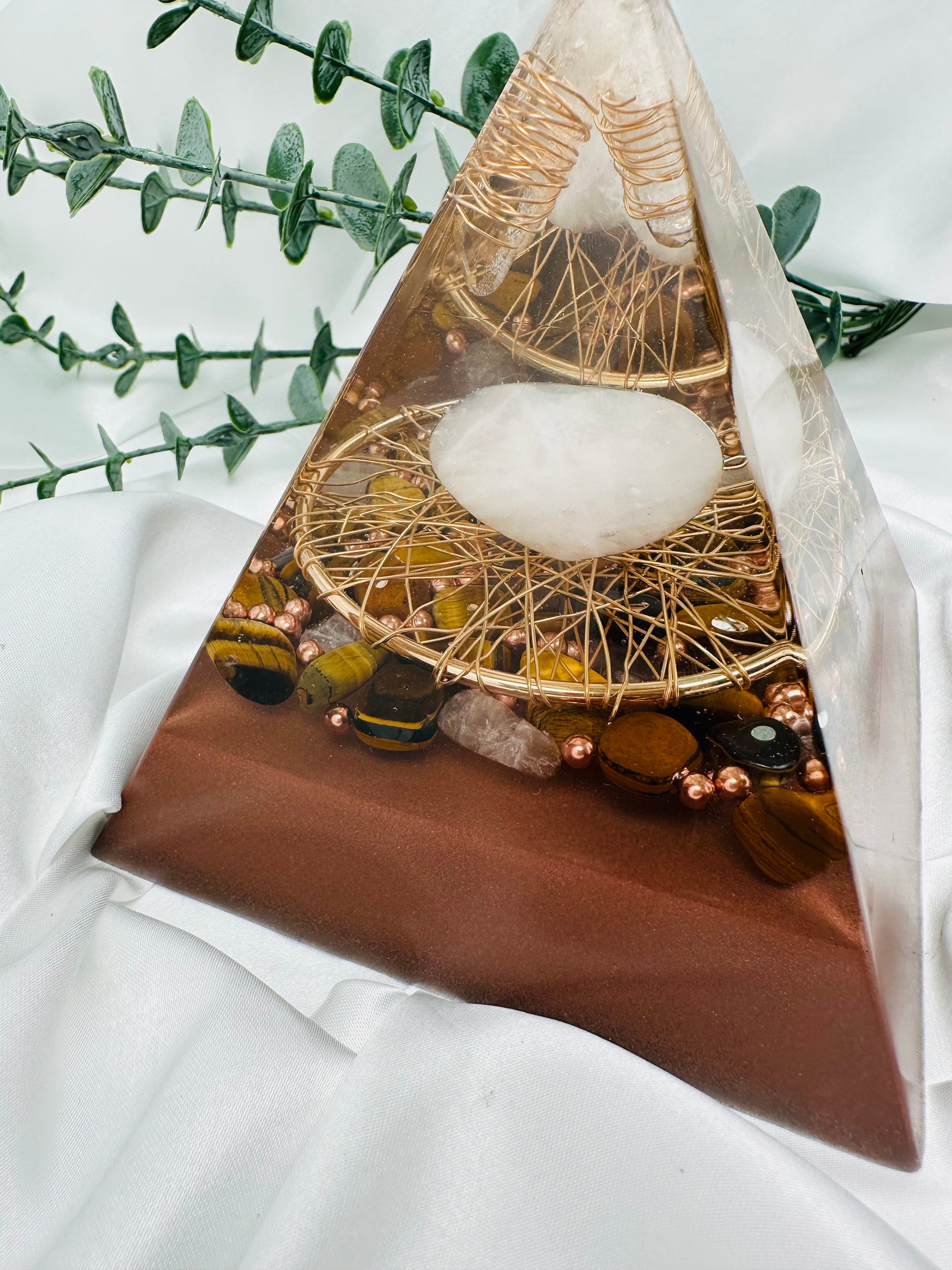 Woven Heart Intention Pyramid