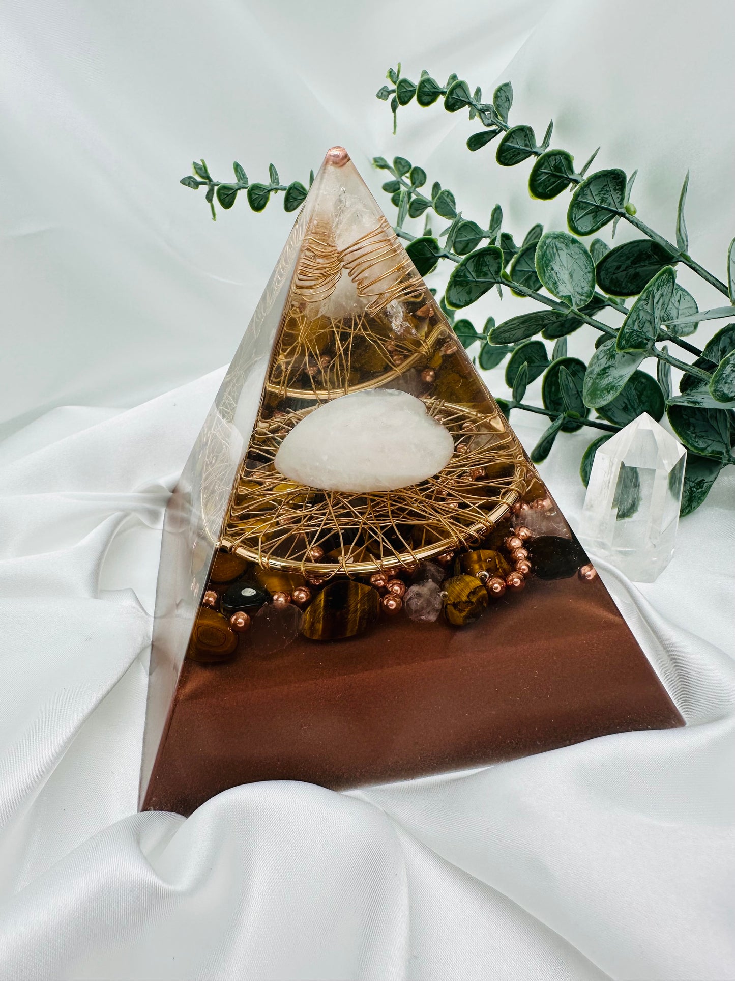 Woven Heart Intention Pyramid