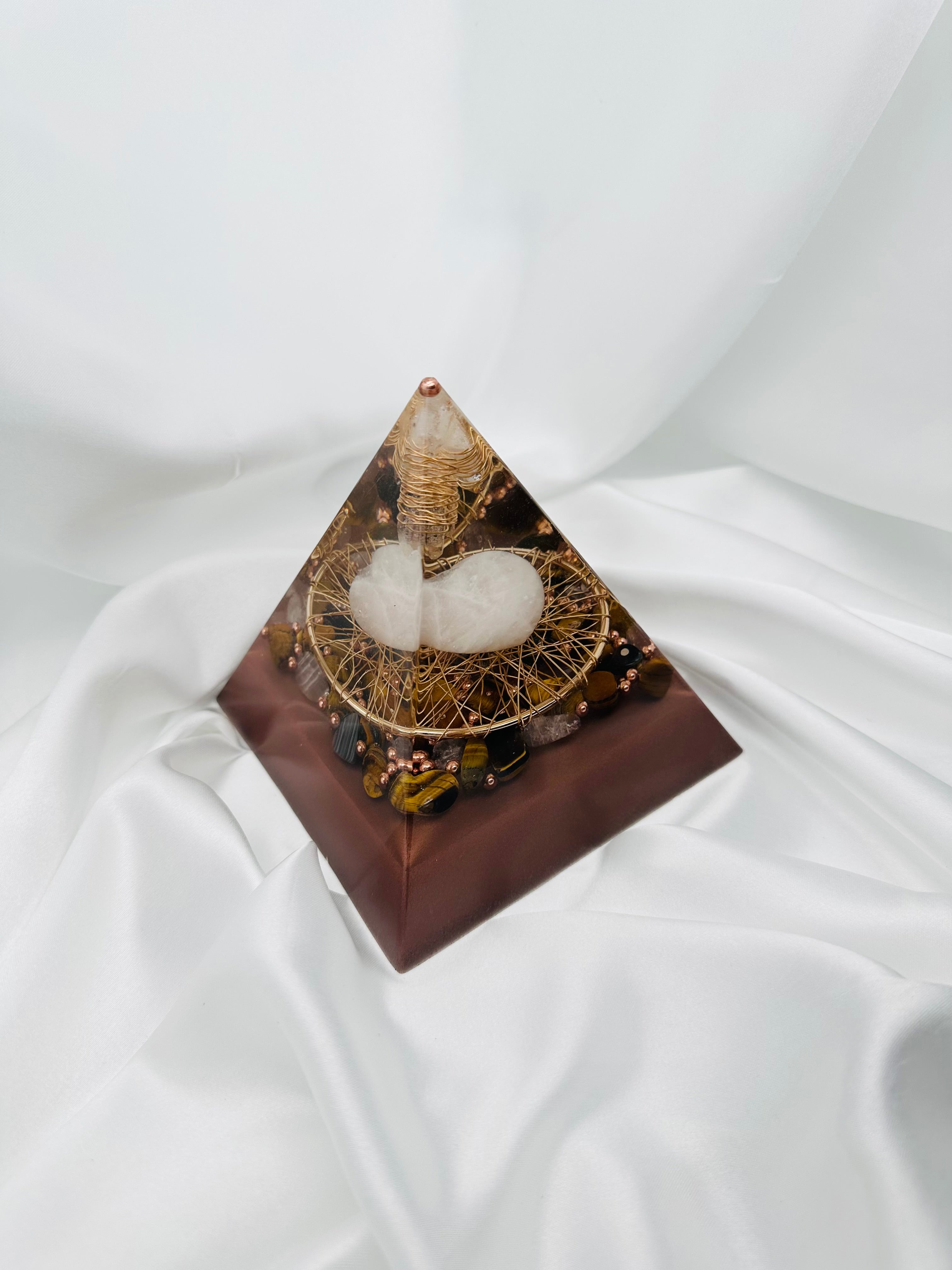 Woven Heart Intention Pyramid