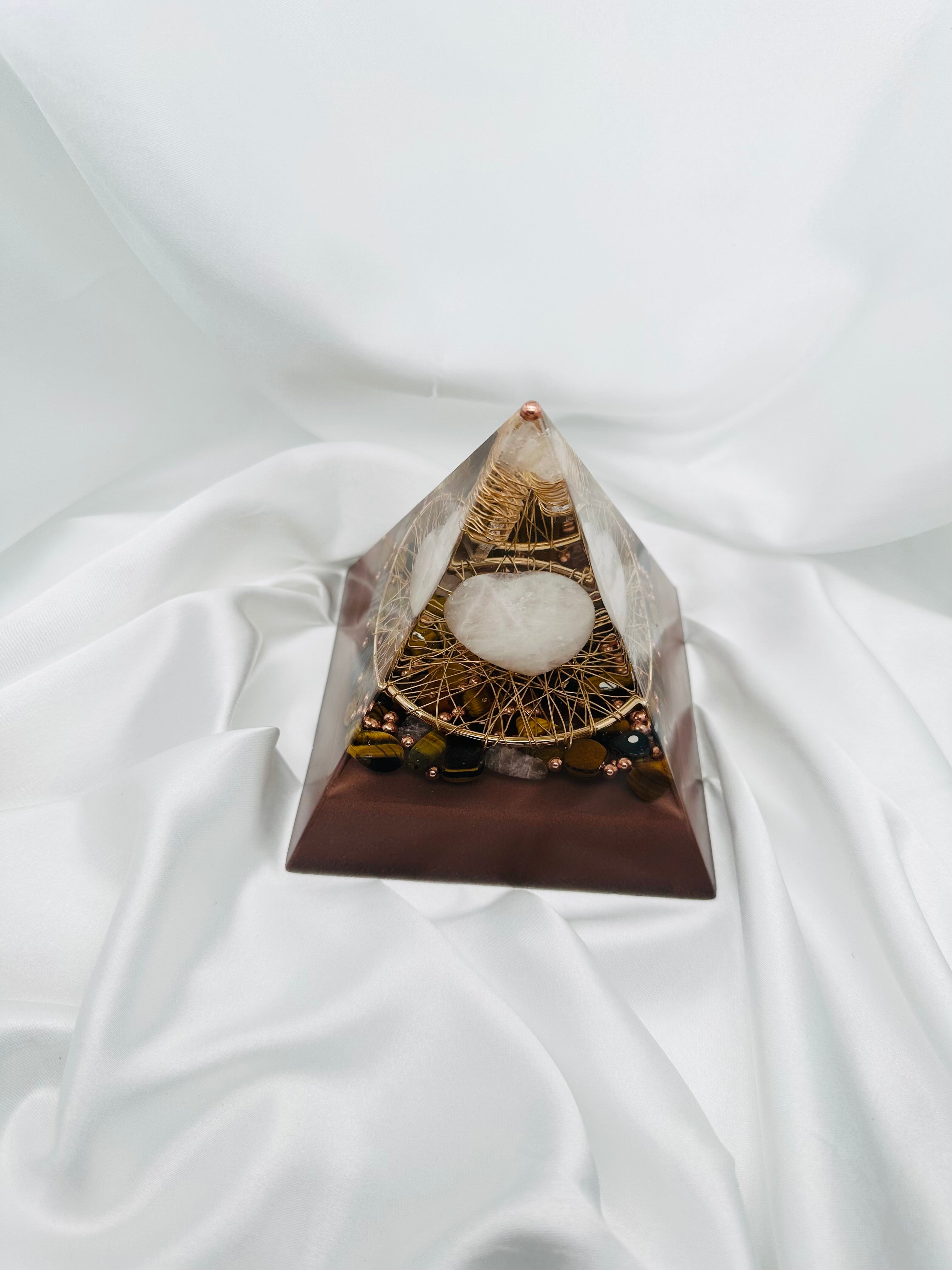 Woven Heart Intention Pyramid