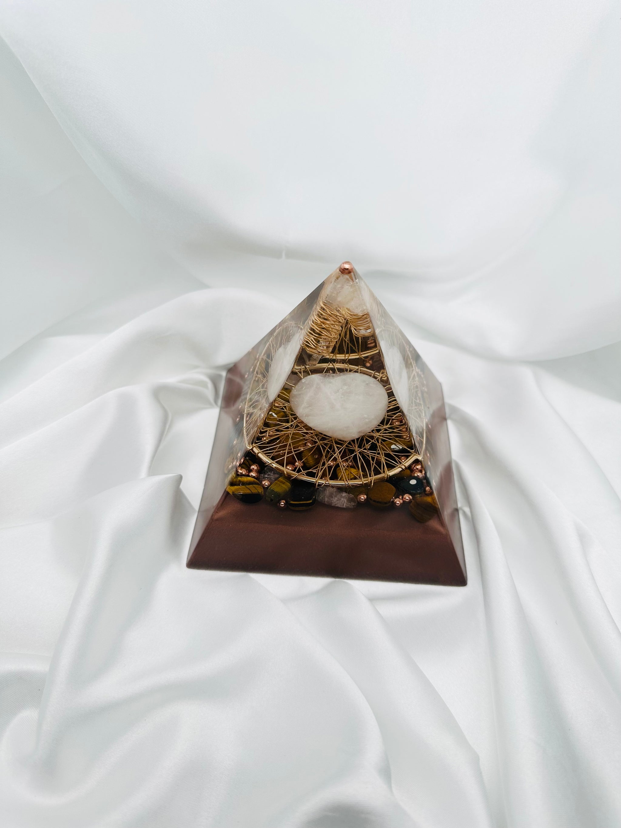 Woven Heart Intention Pyramid