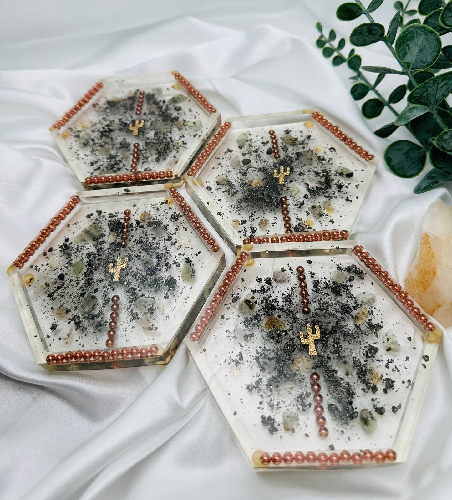 Desert Saguaro Coaster Set