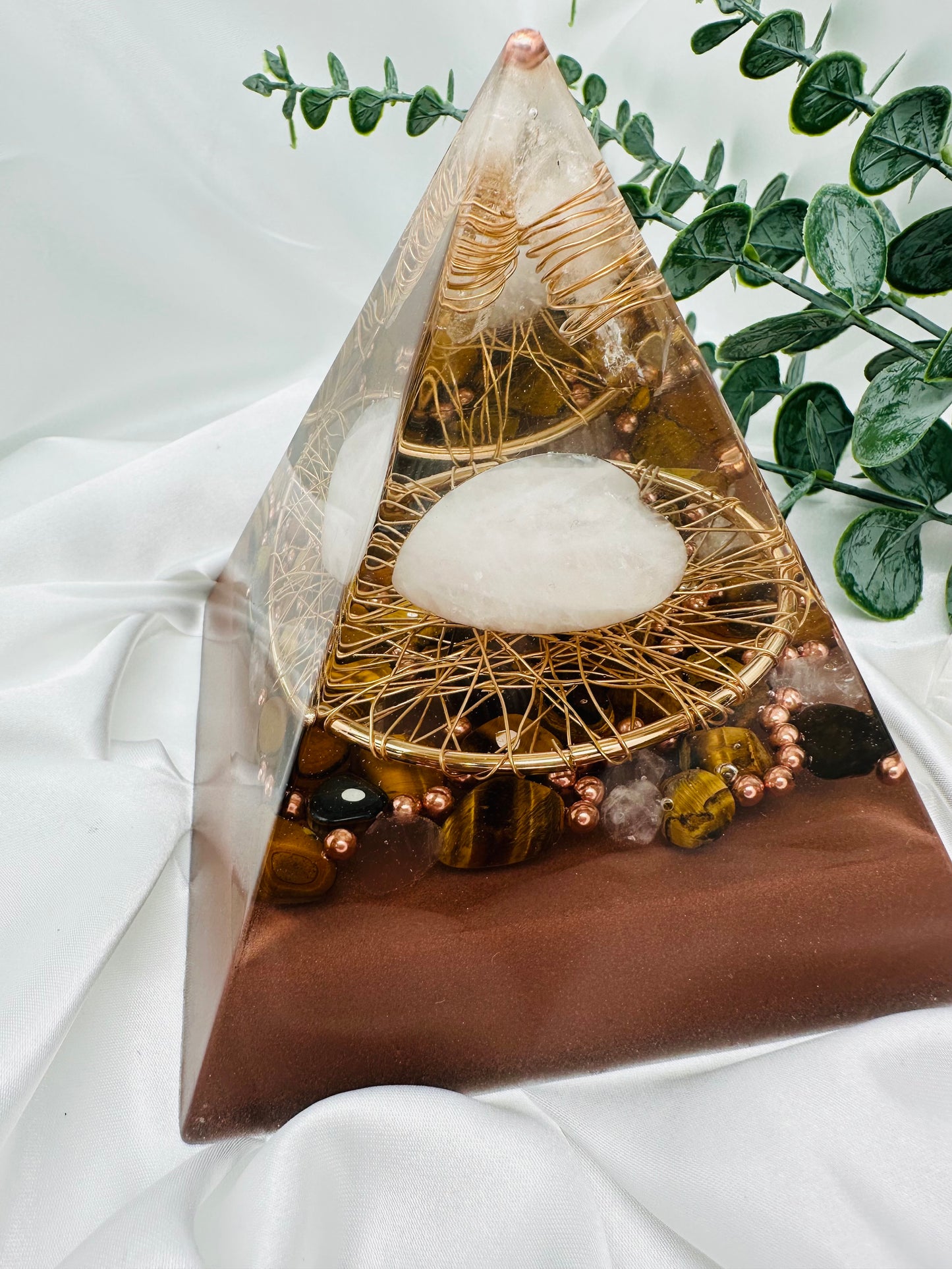 Woven Heart Intention Pyramid