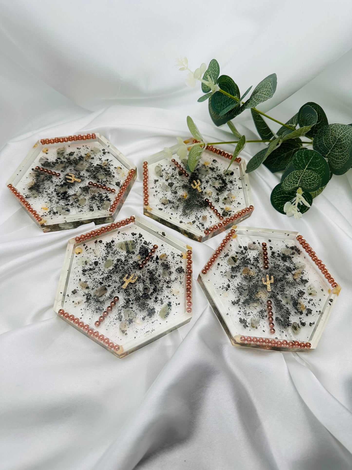 Desert Saguaro Coaster Set