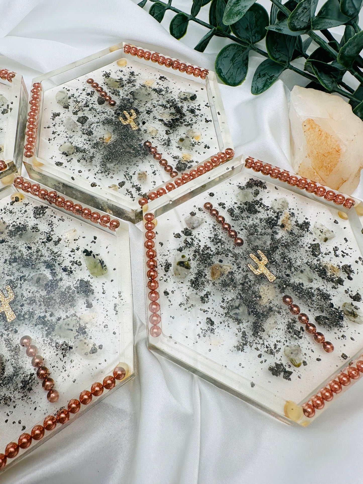 Desert Saguaro Coaster Set