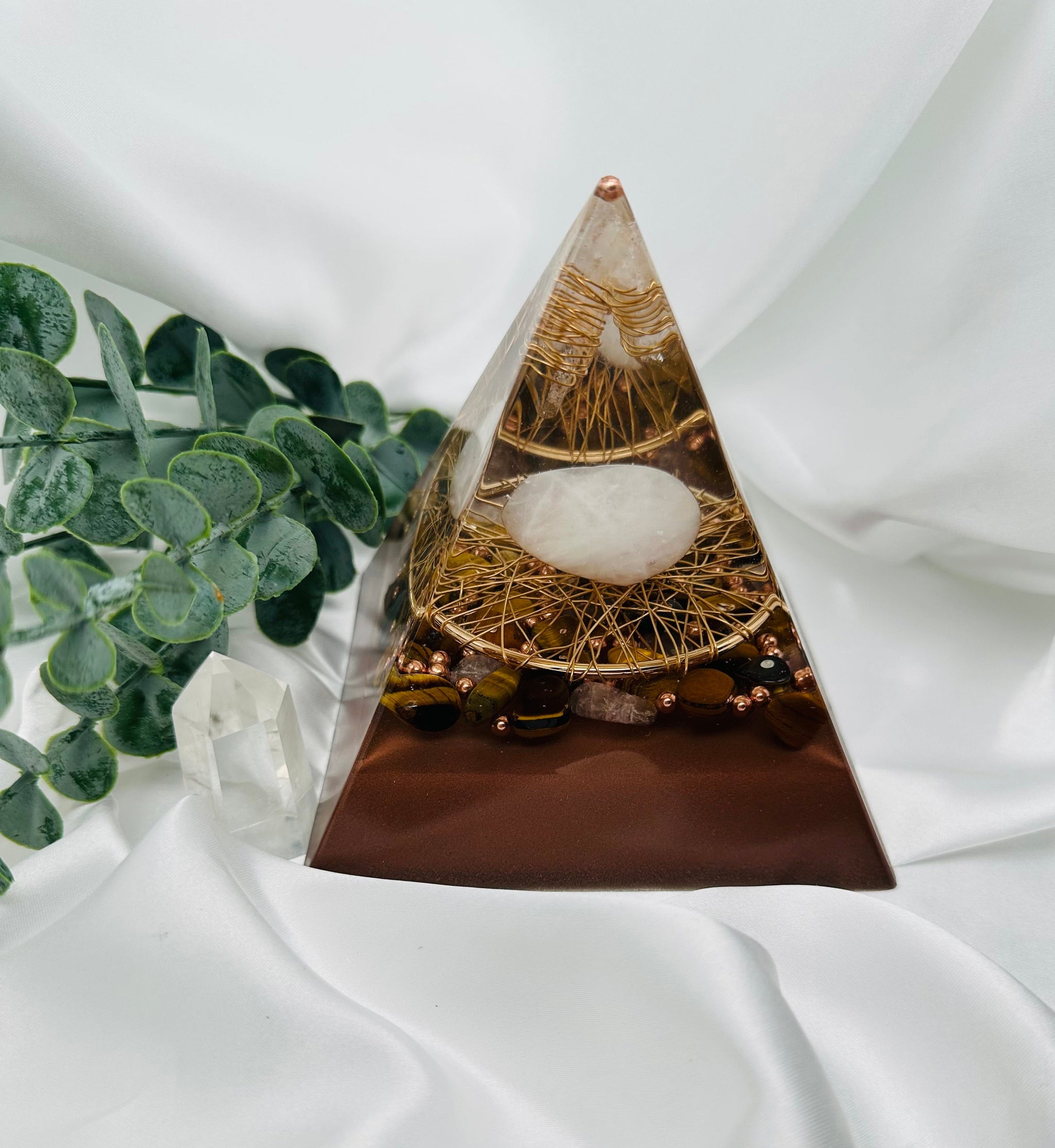 Woven Heart Intention Pyramid