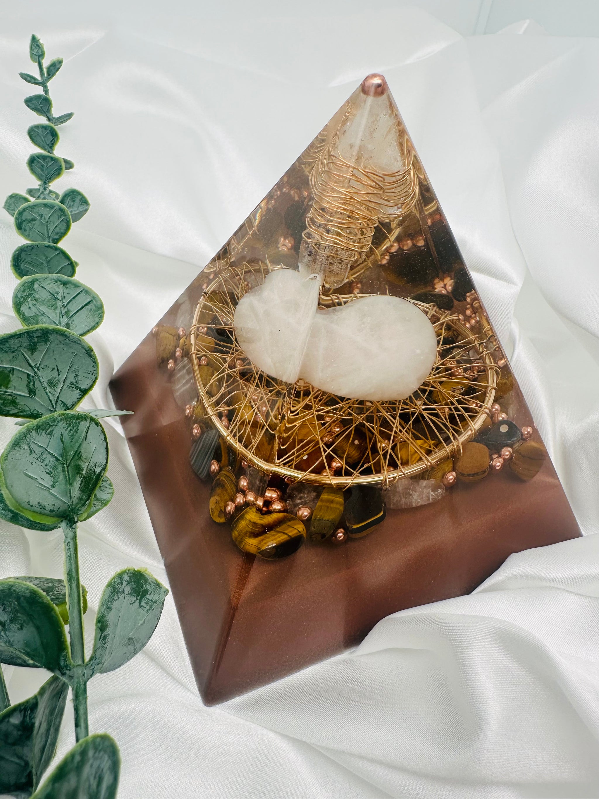 Woven Heart Intention Pyramid