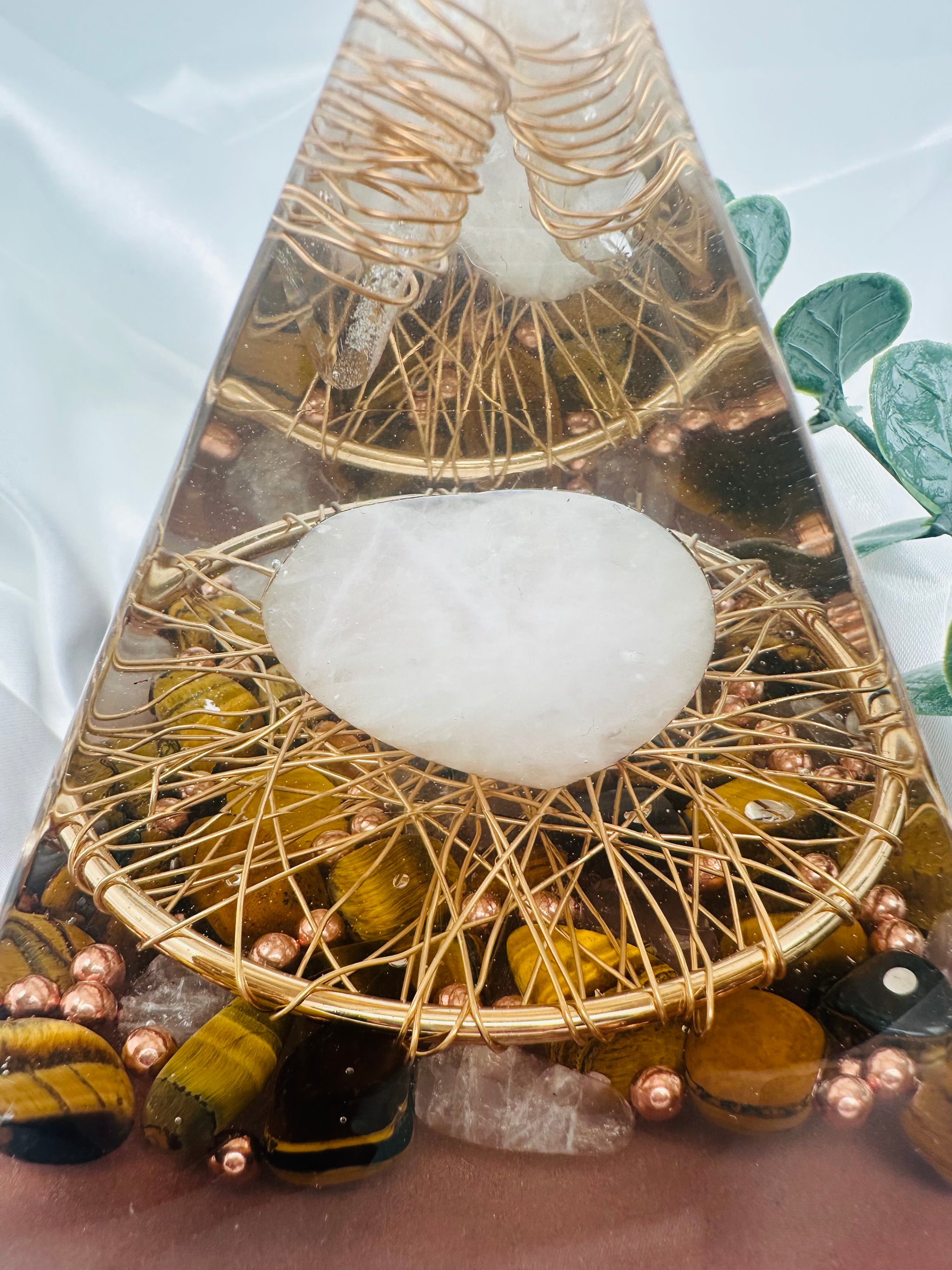 Woven Heart Intention Pyramid