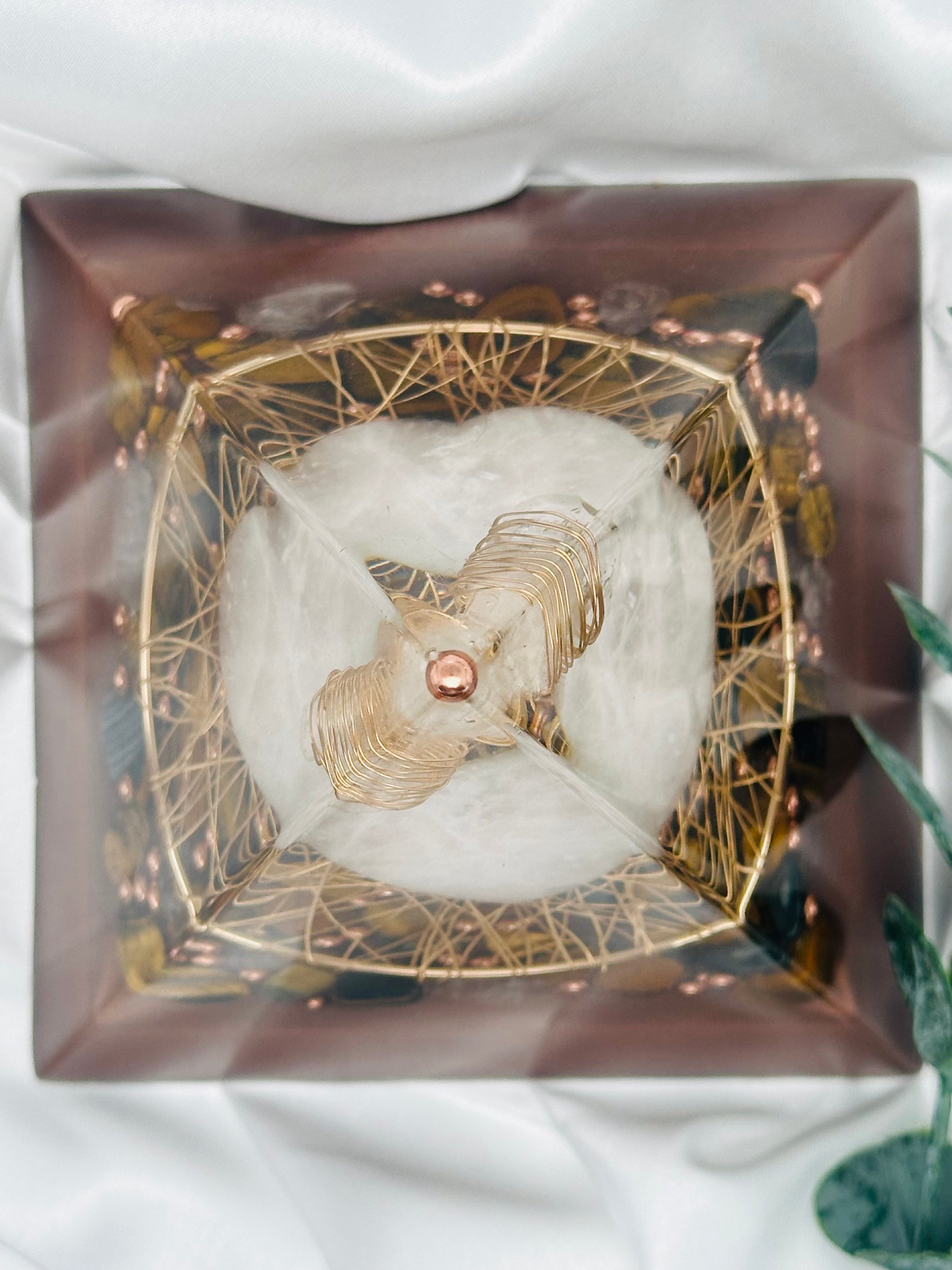 Woven Heart Intention Pyramid