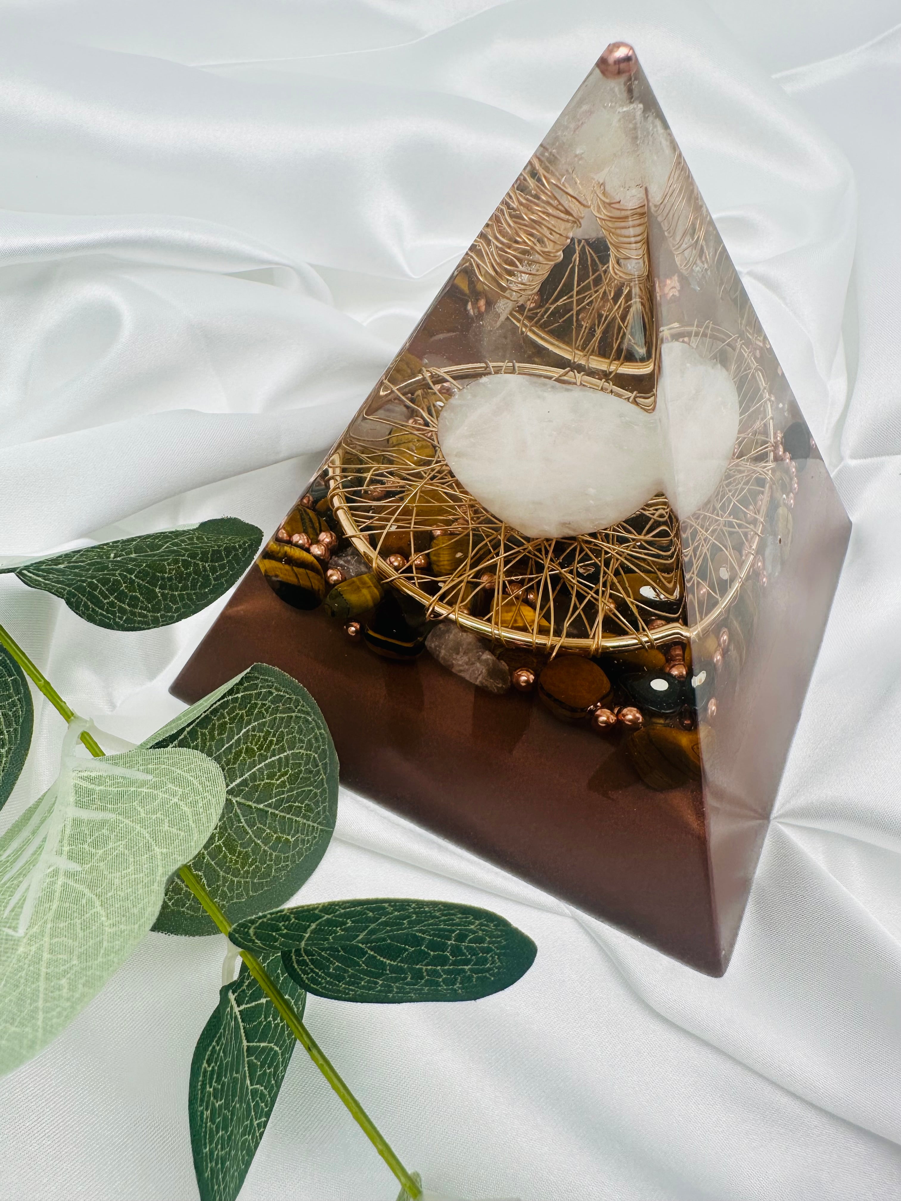 Woven Heart Intention Pyramid
